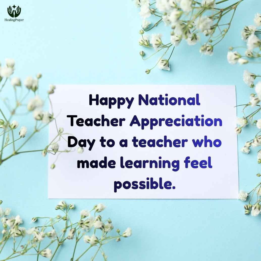 National Teacher Appreciation Day Quotes From Students