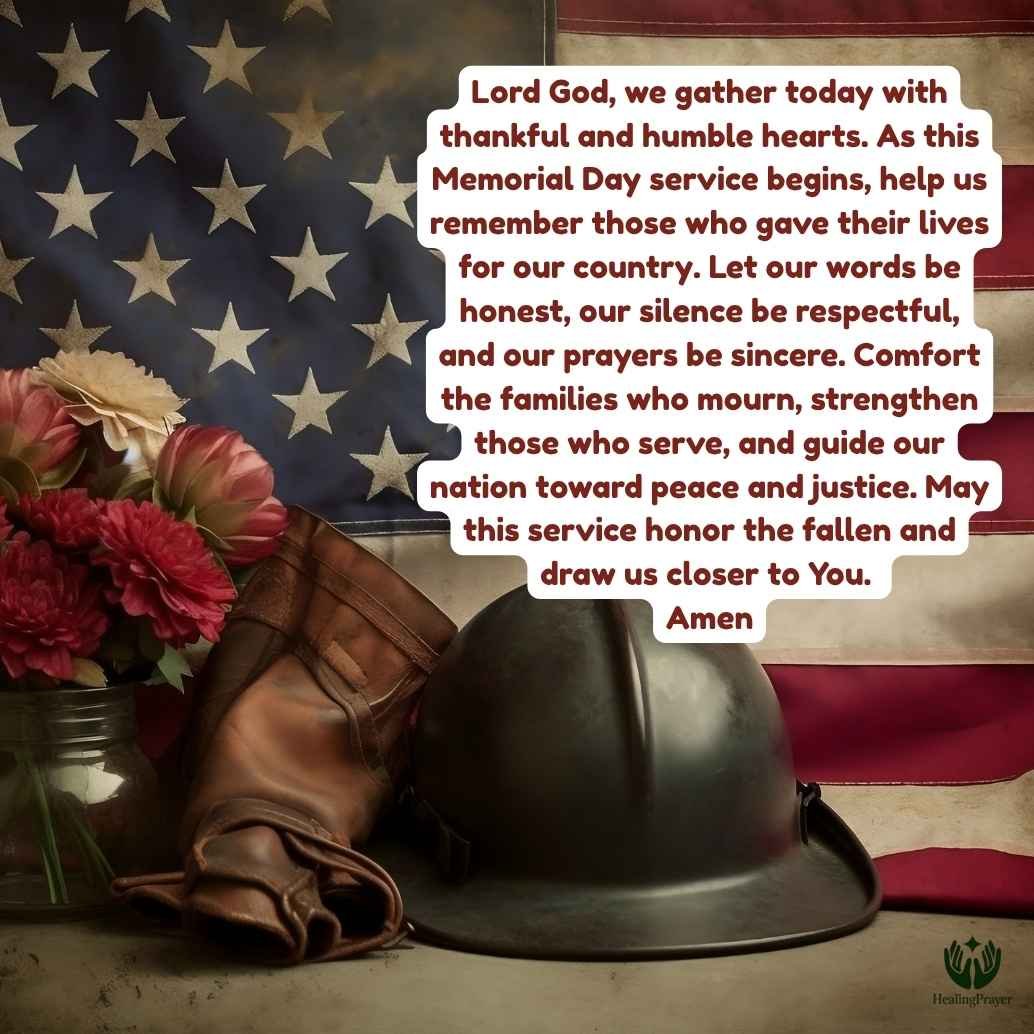 Opening Prayer for Memorial Day Service