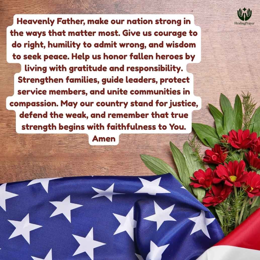 Prayer for a Strong Nation