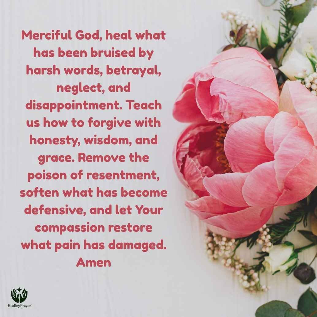 Prayer for Healing and Forgiveness in Marriage