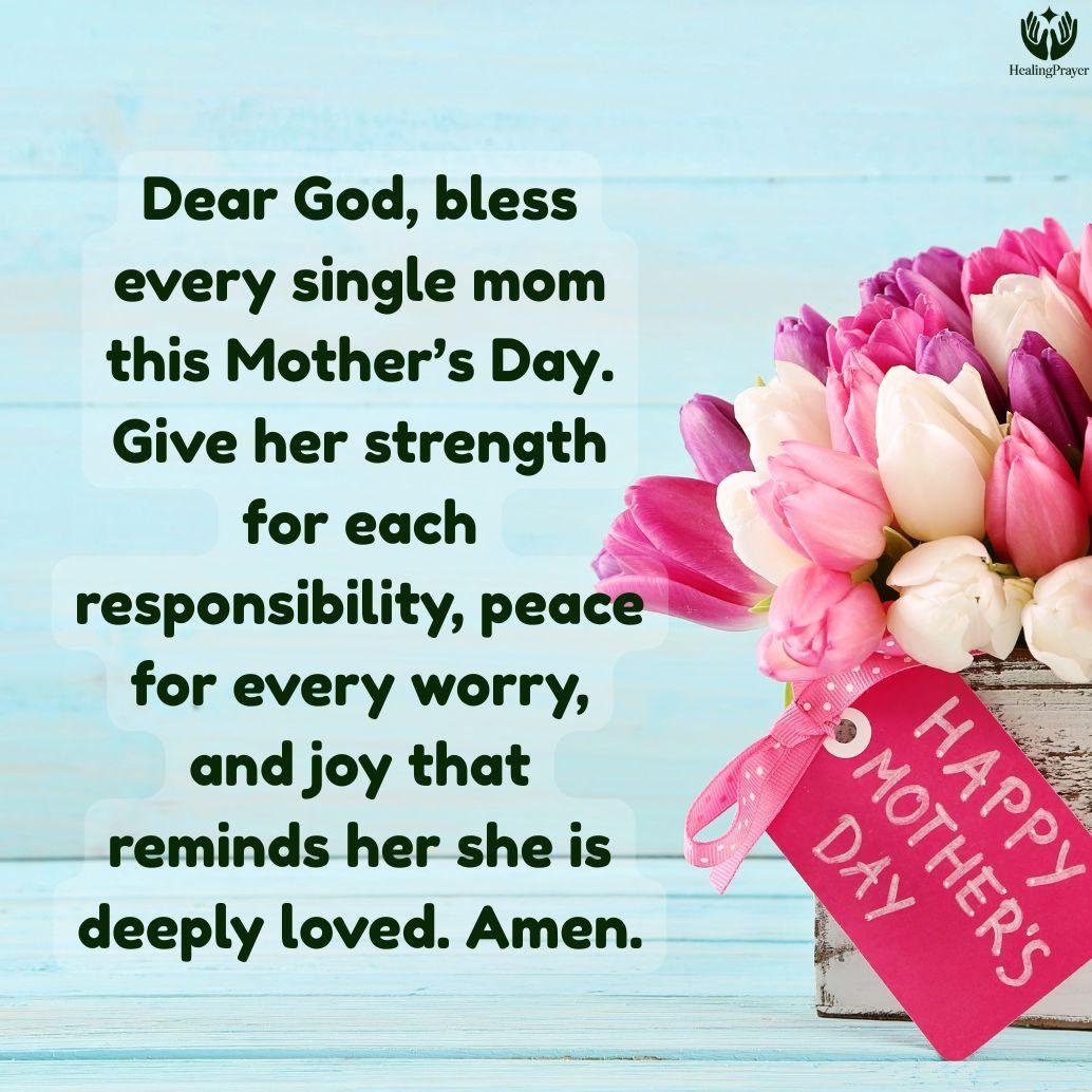 Prayer for Single Moms on Mother’s Day
