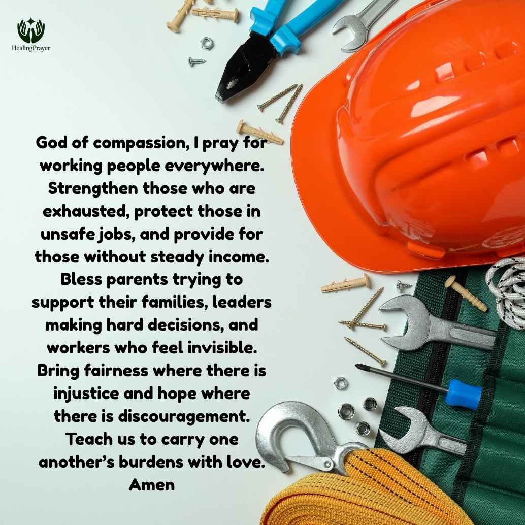 Prayer of Intercession for Labor Day and Working People