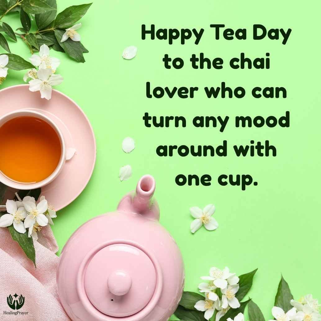 Tea Day Wishes for Chai Lovers