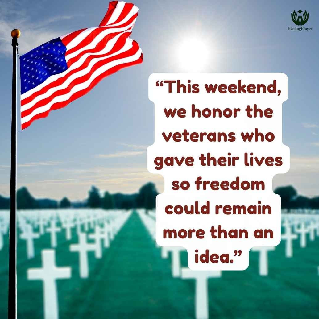 Veteran Honor Lines for Memorial Weekend