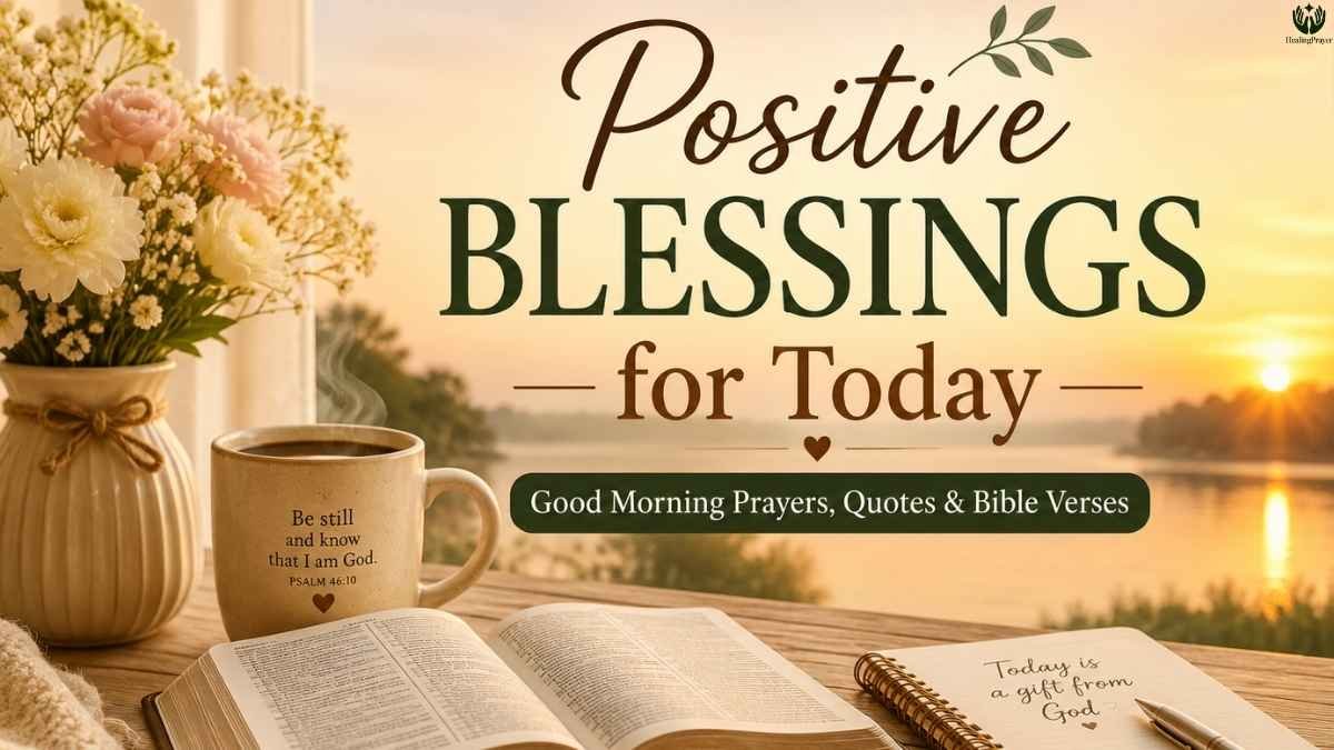 200+ Positive Blessings for Today: Good Morning Prayers, Quotes, Bible Verses, and Short Messages