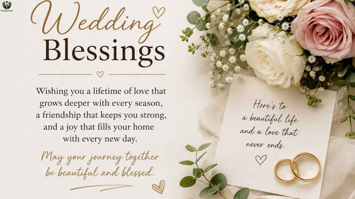 200+ Wedding Blessings Quotes, Wishes, and Messages for a Beautiful Marriage