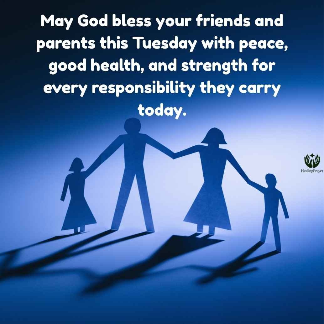 African American Tuesday Blessings for Friends and Parents
