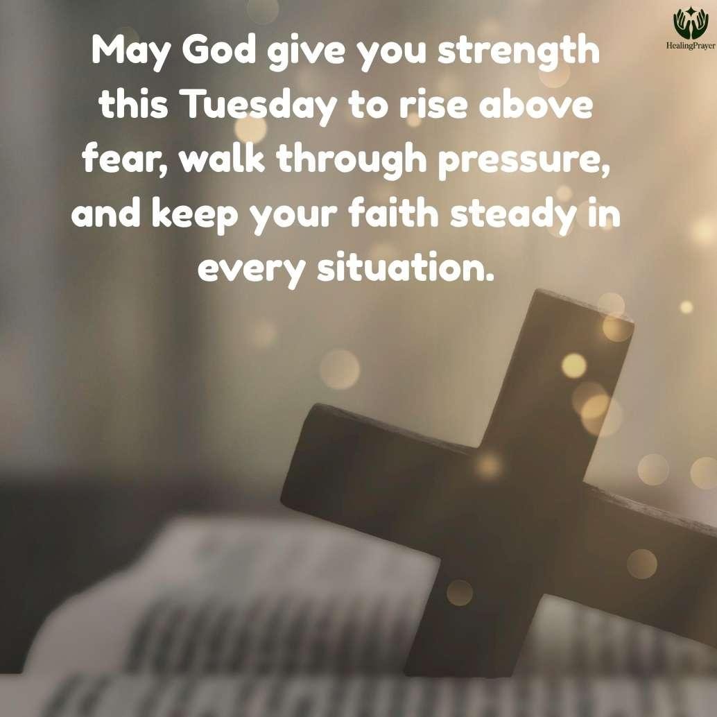 African American Tuesday Blessings and Prayers for Strength
