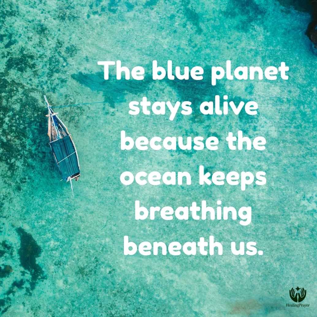 Blue Planet Quotes Inspired by Nature and Earth