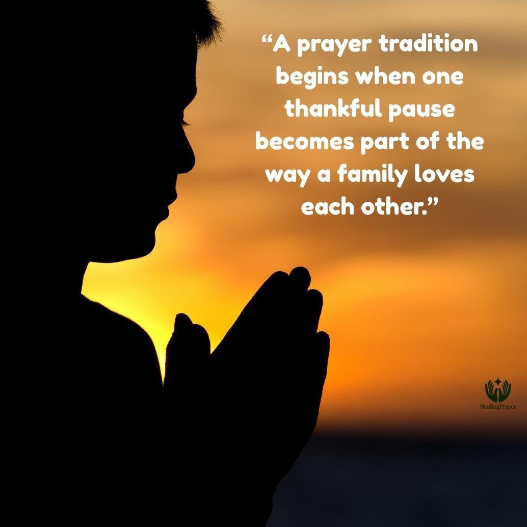 Building a Mealtime Prayer Tradition at Home