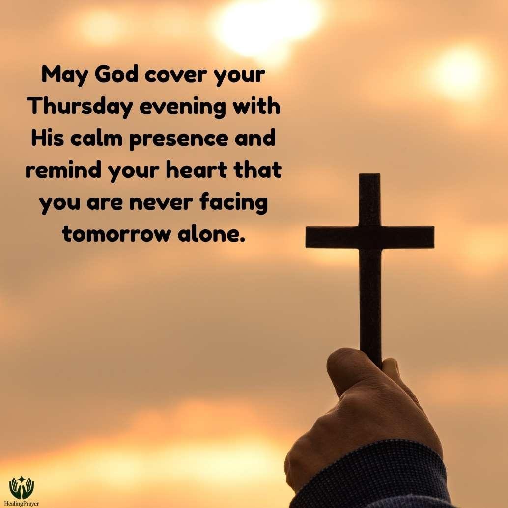 Christian Evening Blessings and Prayers for Thursday
