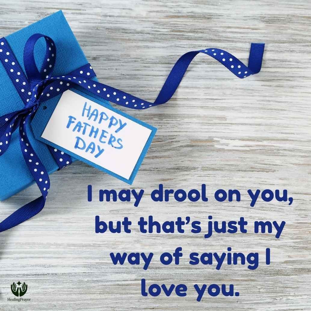 Cute Quotes from Baby to Dad for Fathers Day