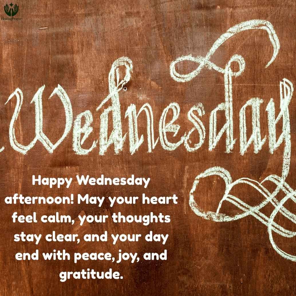 Happy Wednesday Afternoon Greetings to Share
