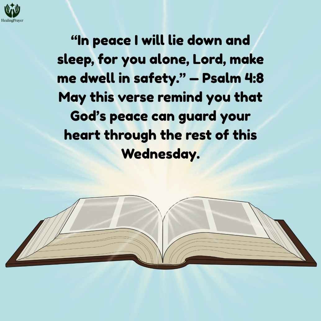 Wednesday Afternoon Blessings Bible Verses

