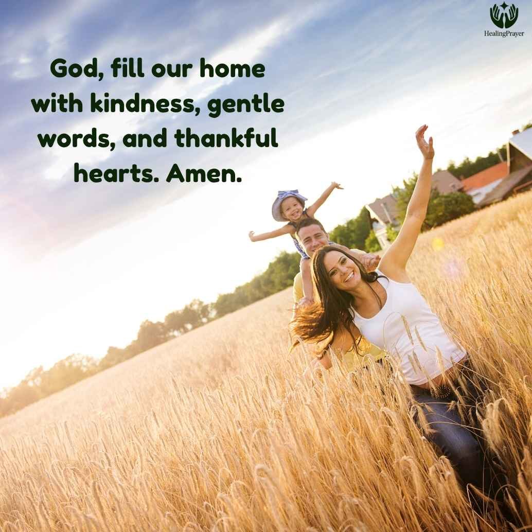 Mid-Summer Prayer for Families Spending Time Together