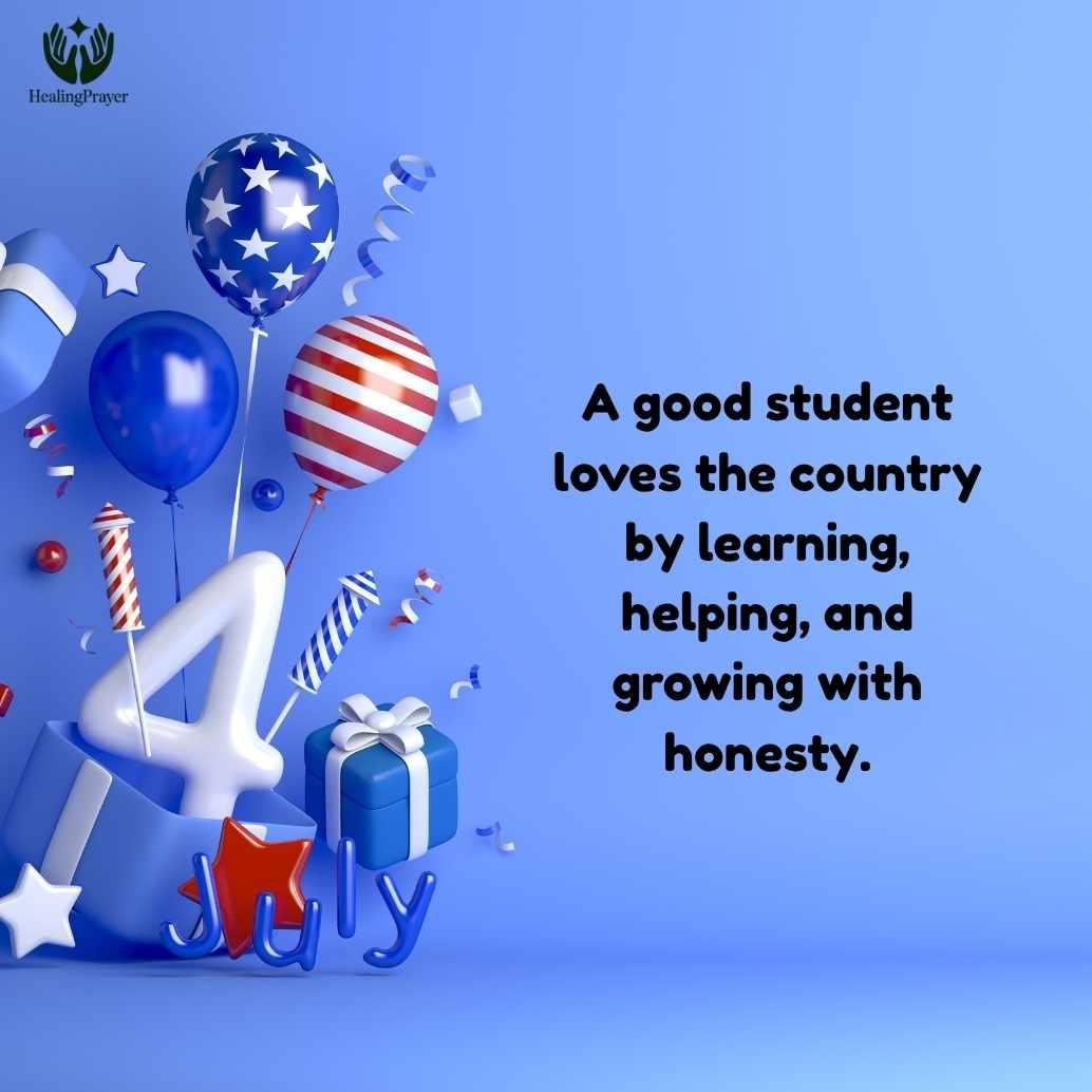 Patriotic Independence Day Quotes for Students and Children
