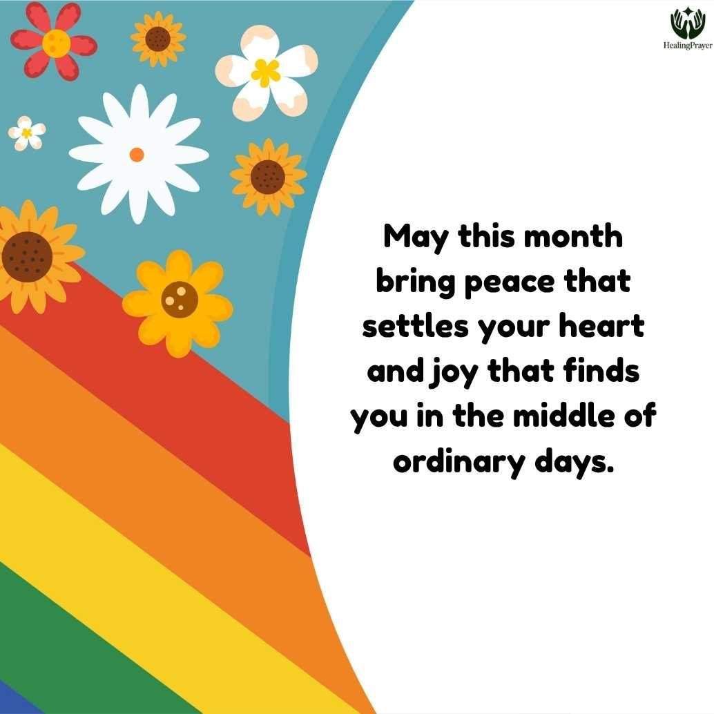 Positive New Month Quotes for Peace and Joy
