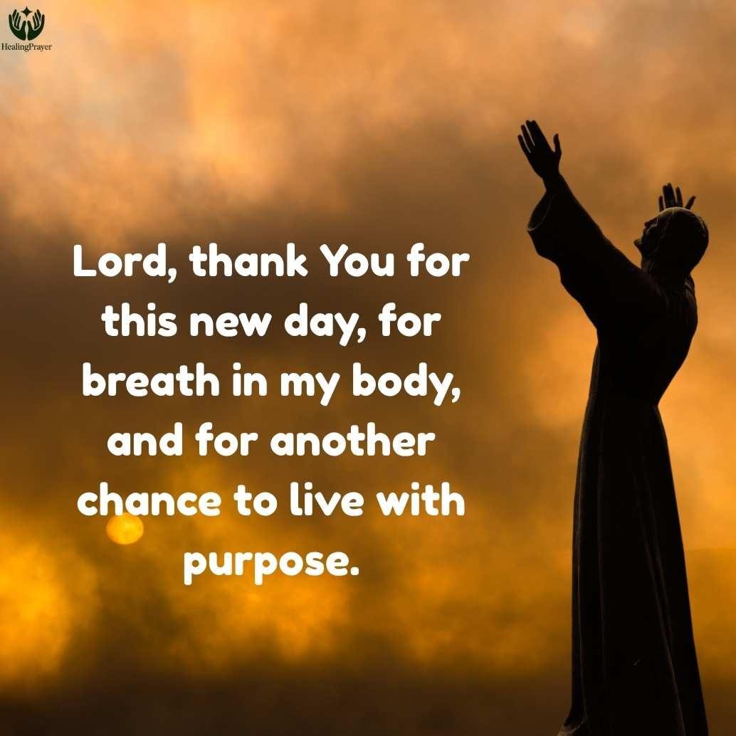 Prayers to Give Thanks for a New Day

