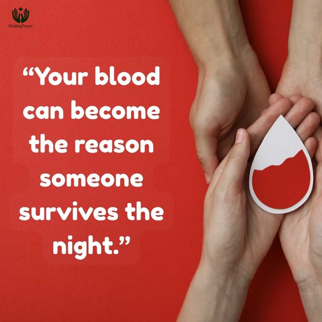 Saving Lives Quotes for Blood Donation Campaigns