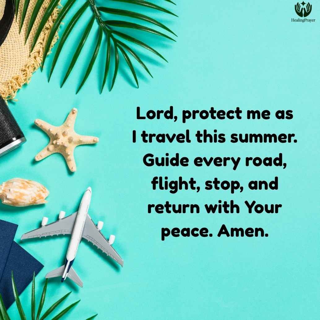 Summer Travel Prayer for Safe Trips and Vacations
