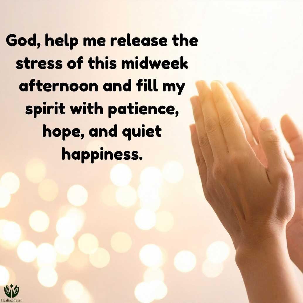 Midweek Afternoon Prayers for Peace and Joy
