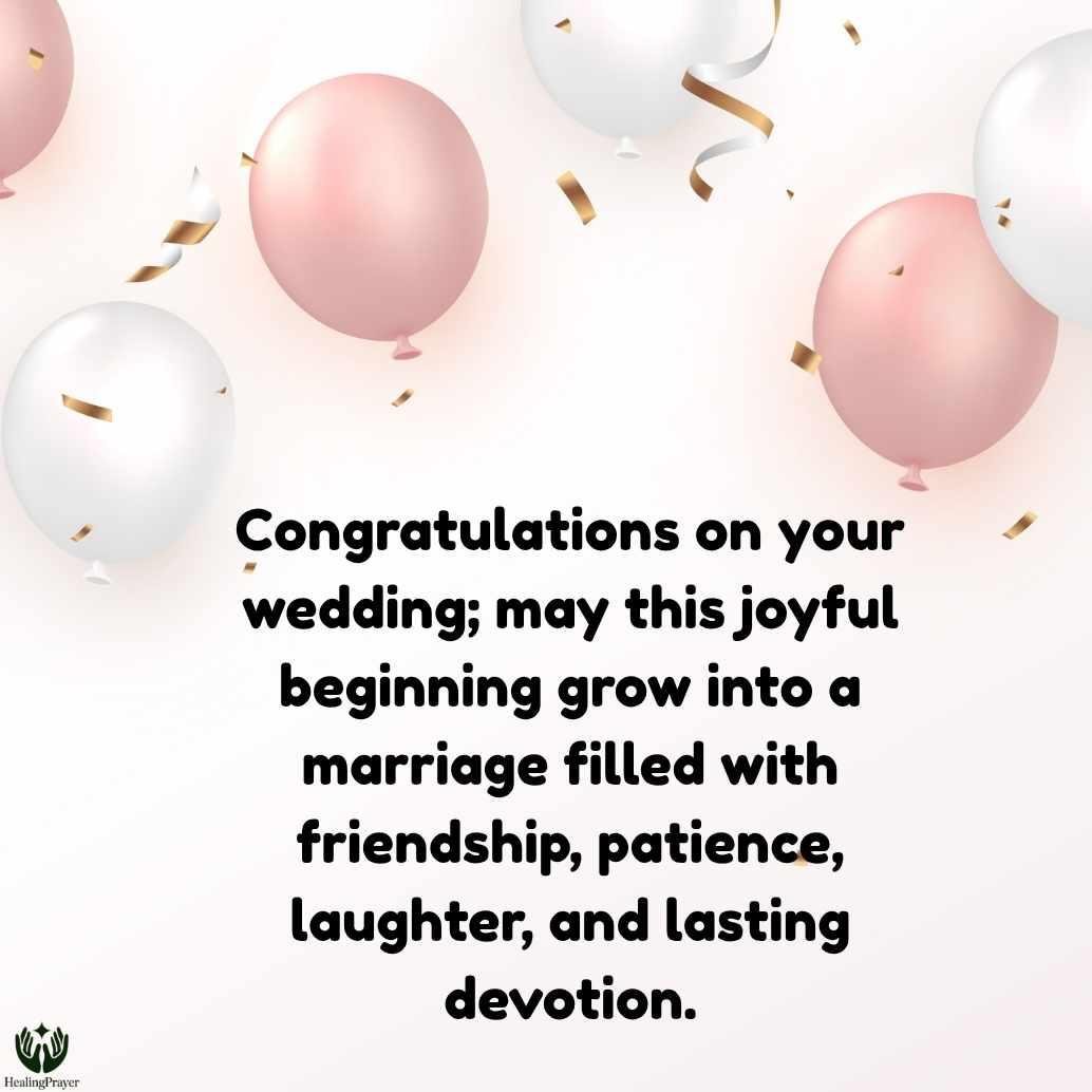Wedding Wishes Congratulations for a Joyful New Beginning
